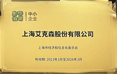 24/07/22 艾克森榮獲上?！皩＞匦隆睋Q熱設備企業(yè)證書，持續(xù)引領板式換熱行業(yè)與系統(tǒng)集成機組的創(chuàng)新發(fā)展